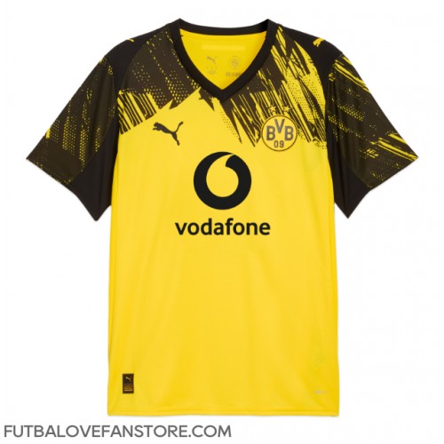 Borussia Dortmund Karim Adeyemi #27 Domáci futbalový dres 2025-26 Krátky Rukáv Borussia Dortmund Karim Adeyemi #27 Domáci futbalový dres 2025-26 Krátky Rukáv